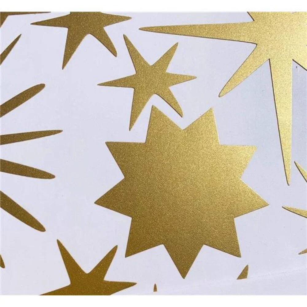 Star Wall Stickers Girls Room Wall Decals (116pcs) Sparkle Wall Sticker Stick